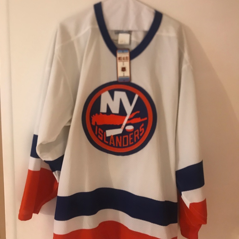 New York Islanders White Jersey Size 48